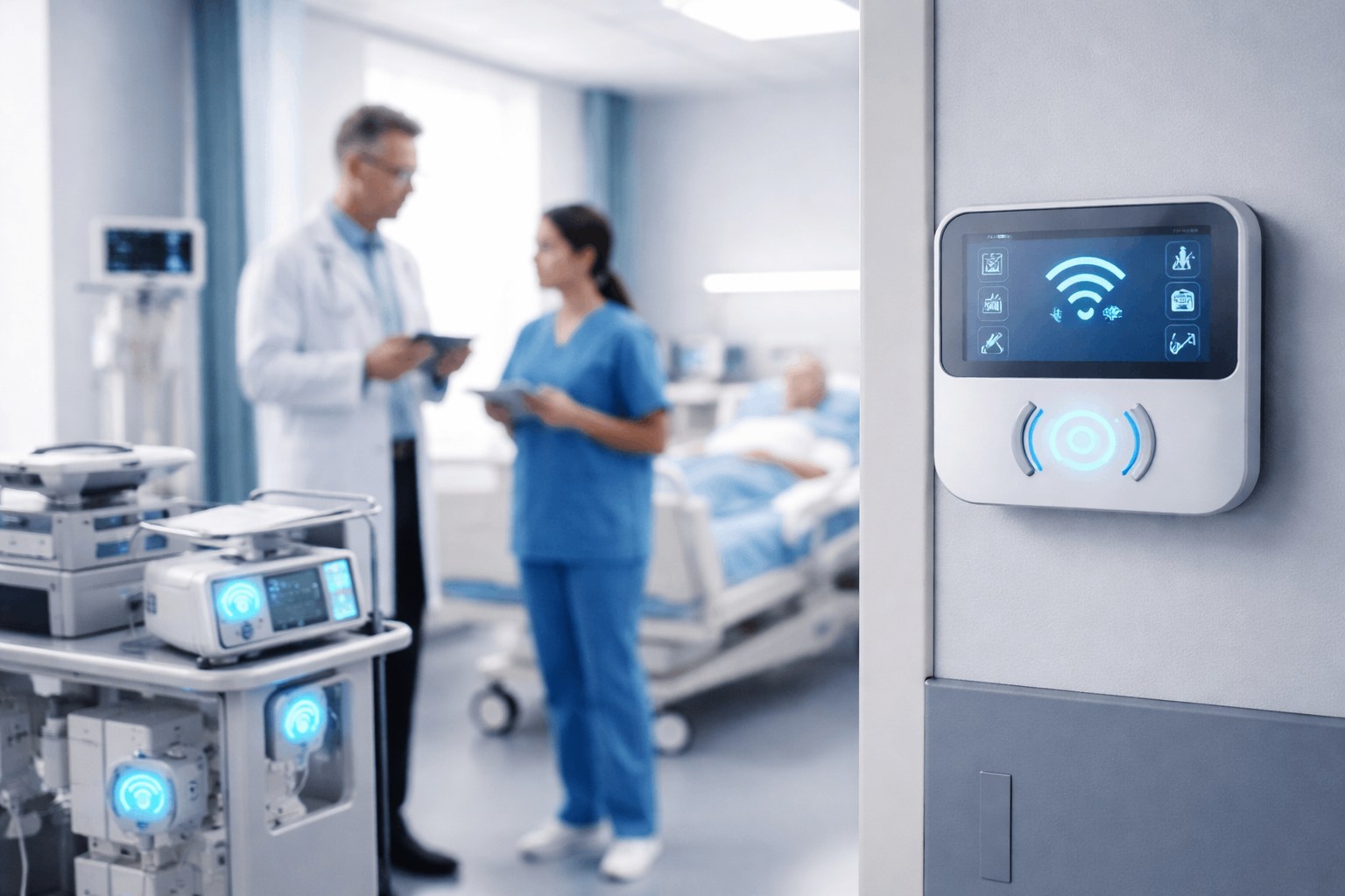 의료 분야에 내장된 RFID 리더기: 적용 사례 및 이점